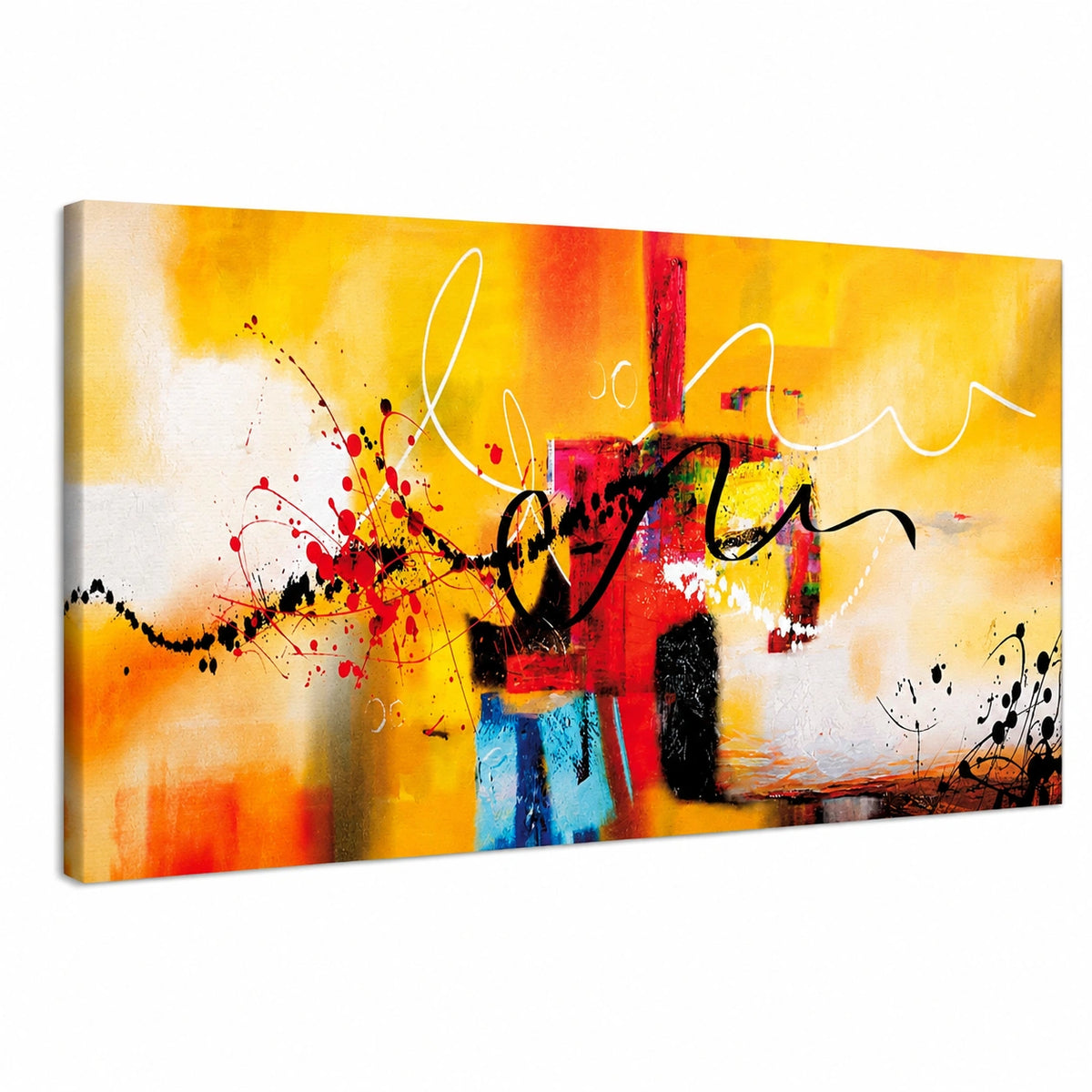 Quadro Moderno per Soggiorno Grandi, Astratto, 150 × 50 cm, Chiodi Inclusi, 1 Pezzo