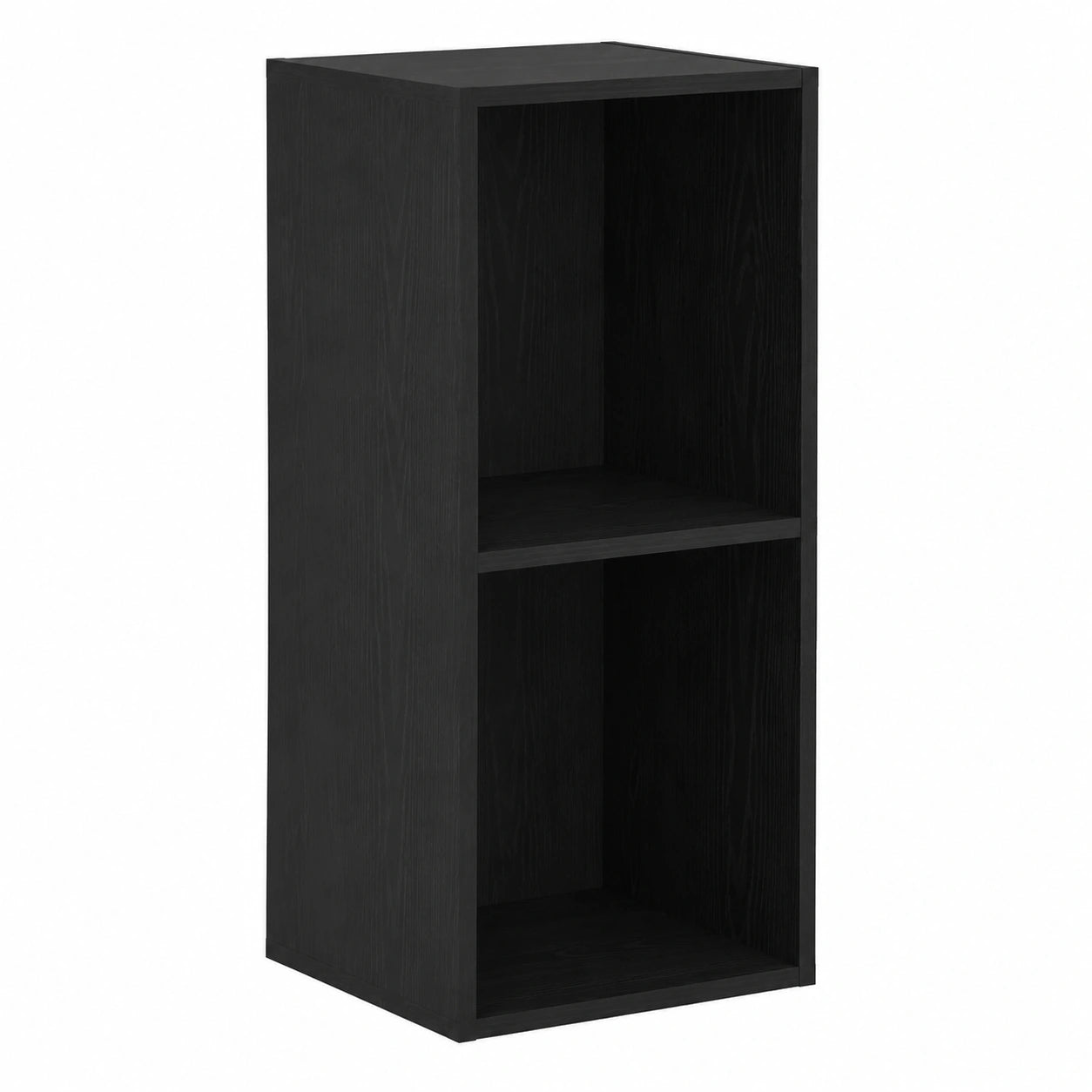 Générique set di mobili per TV, 2 pezzi, 37 × 37 × 72 cm, colore: Nero, Legno Di Recupero Massiccio